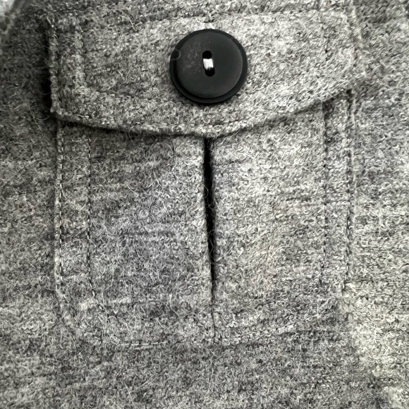 AnnTarah Stylish Kids Gray Pea Coat - Picture 2 of 5